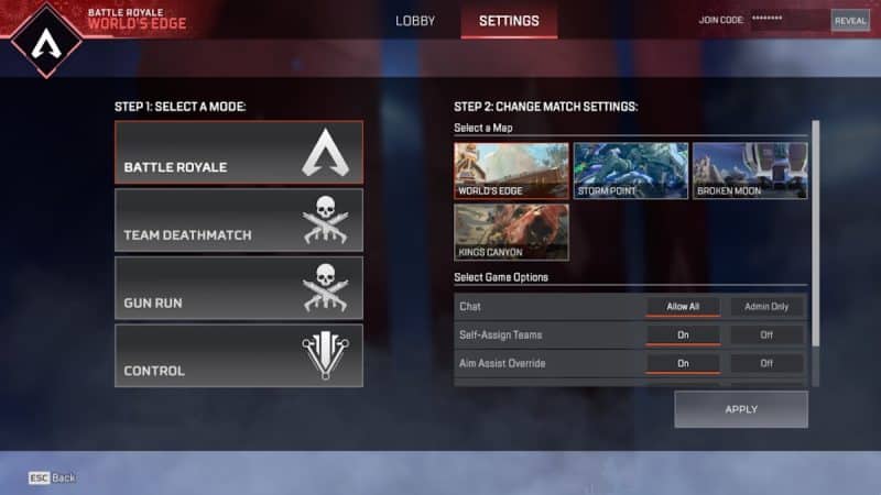 Apex Legends Imperial Guard Collection - mixtape Playlist