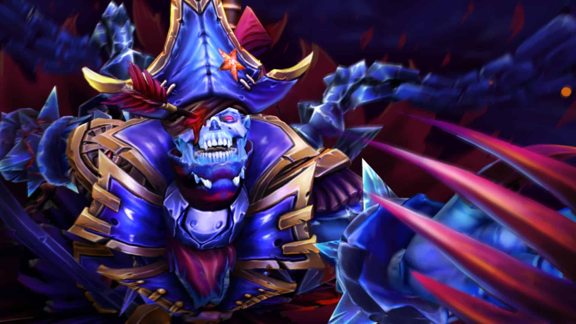 Dota 2 - Lich casts Frost Shield to protect his allies