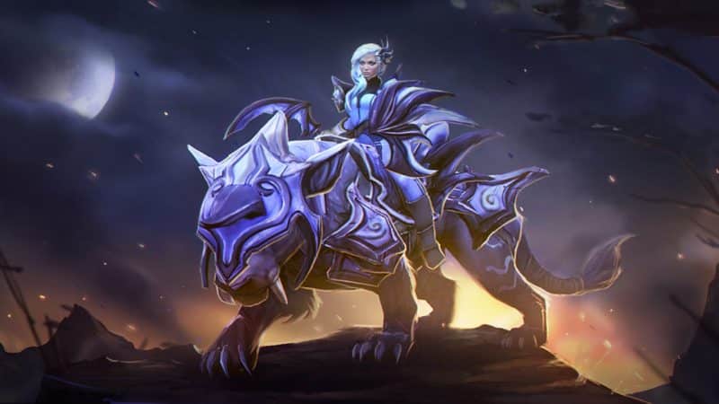 Dota 2 - Luna gets instant kills using Lucent Beams