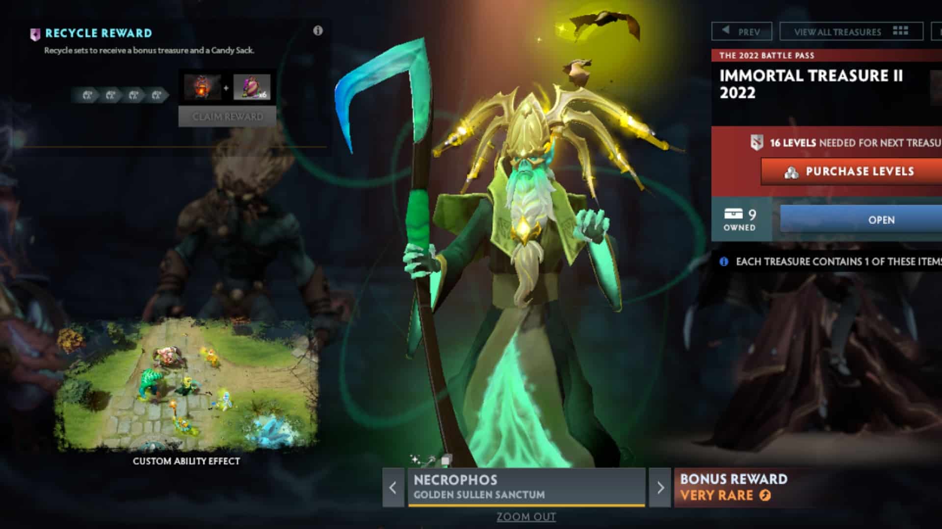 Necrophos slows the movement speed of enemies to help his allies escape