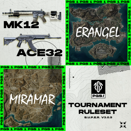 The PGS 1 will feature four stages and one last implementation of super ruleset v3.0.5