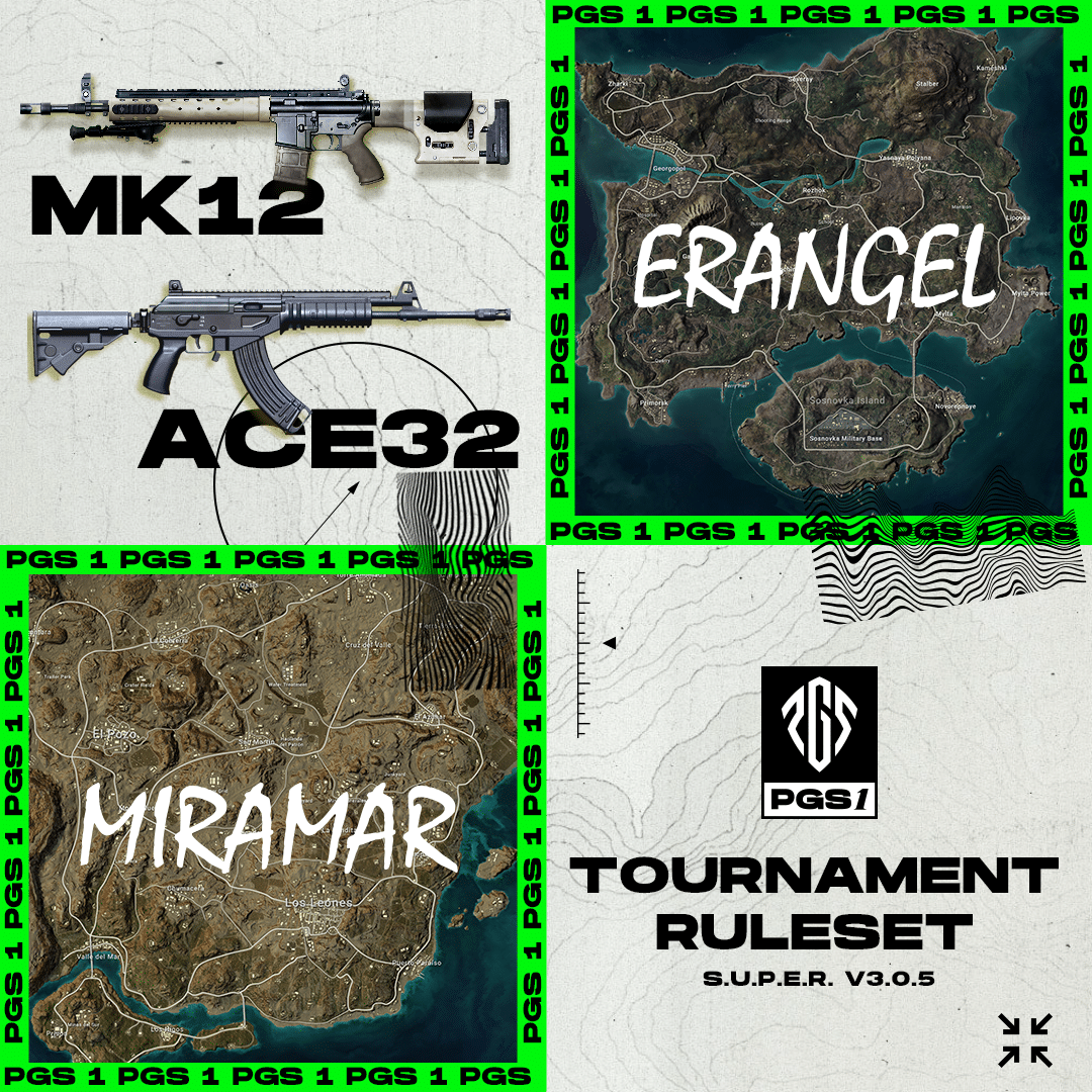 The PGS 1 will feature four stages and one last implementation of super ruleset v3.0.5