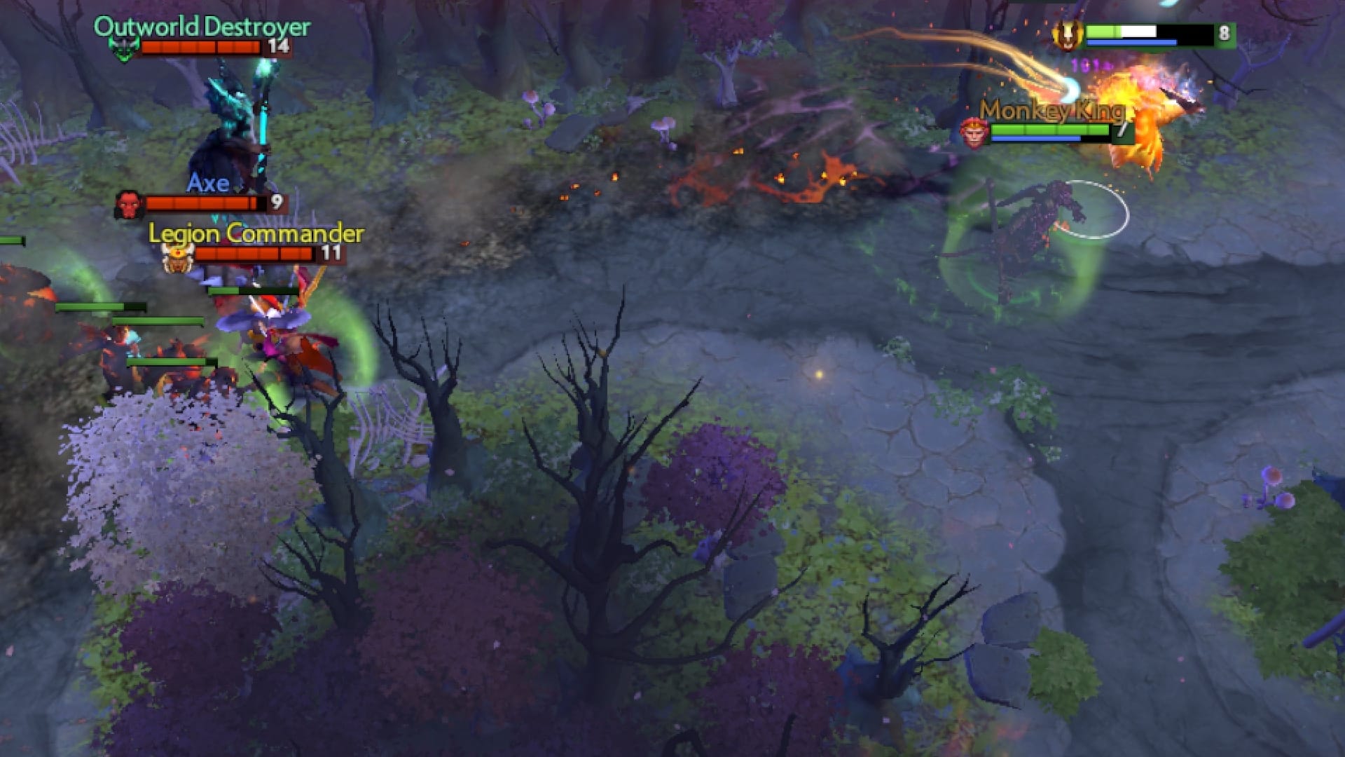 Phoenix buys a Vanguard to increase its health regeneration rate