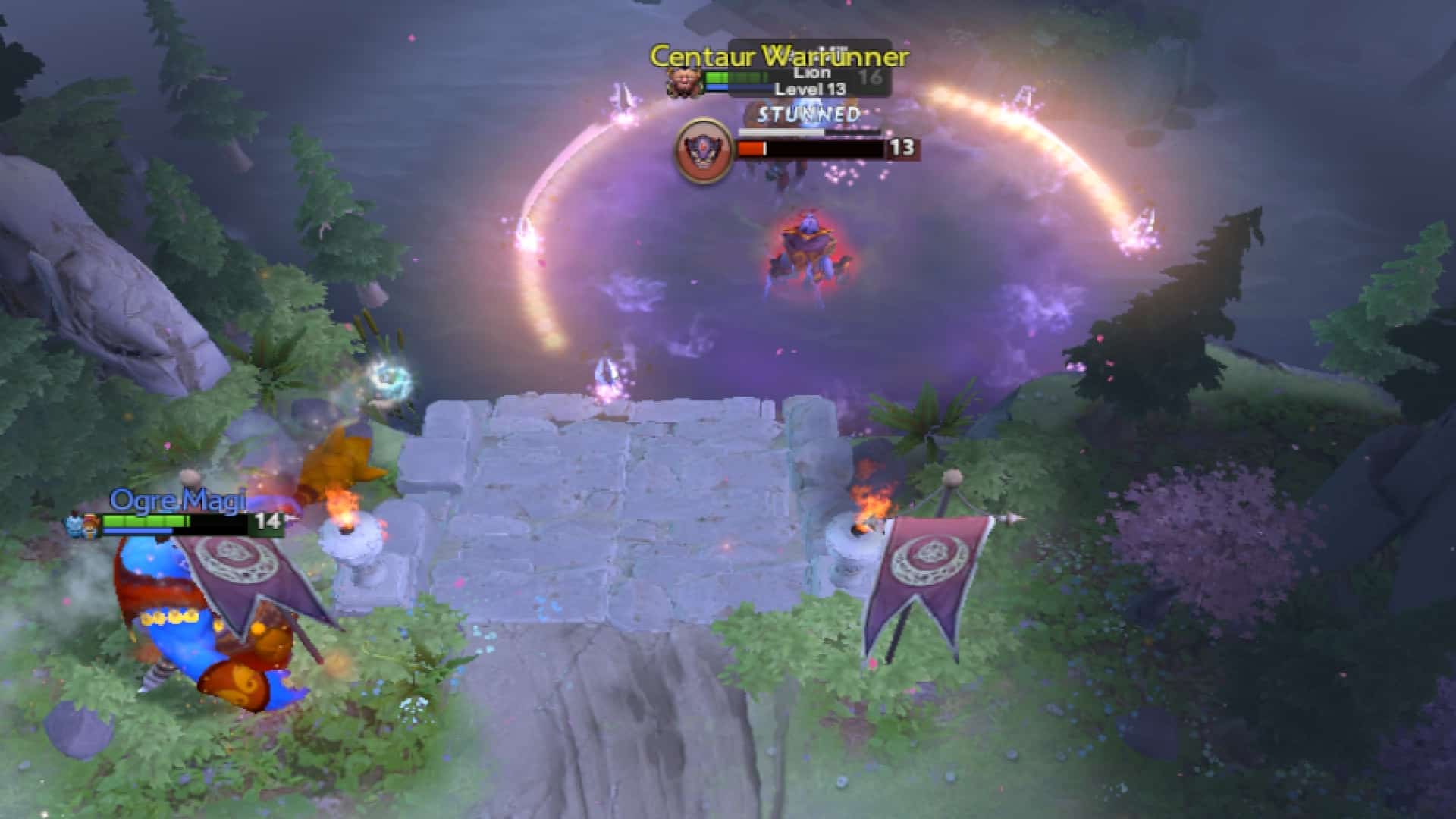 Riki casts Smoke Screen to get kills