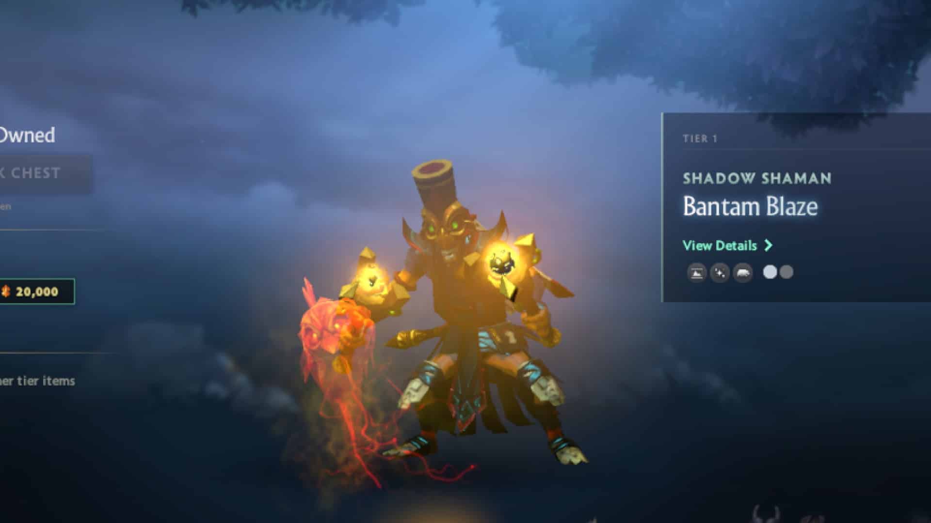 Shadow Shaman nukes his foes in the Bantam Blaze set