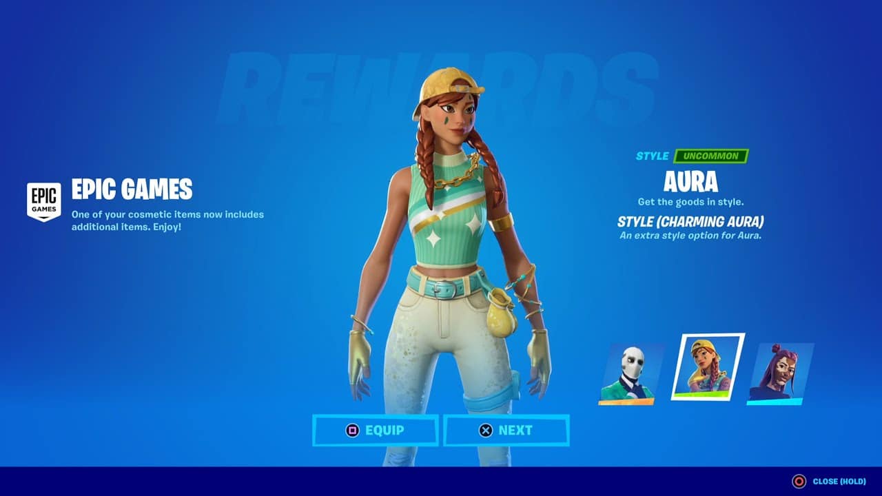 Sweatiest Fortnite Skins - Aura