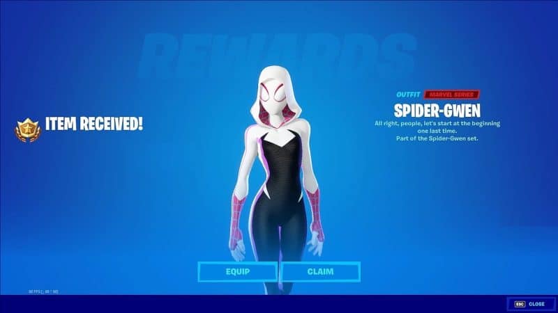 Sweatiest Fortnite Skins - Spider Gwen