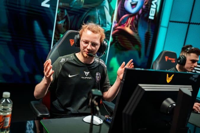 G2 Esports vs KOI Midlaner of KOI, Larssen