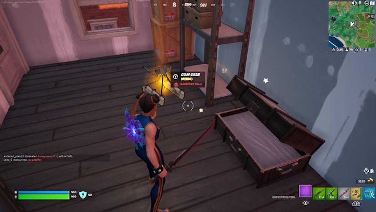 Fortnite ODM Gear and Thunder Spears