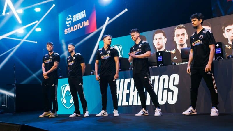 Los Heretics vs Istanbul Wildcats the Lineup of Los Heretics in 2022 Summer
