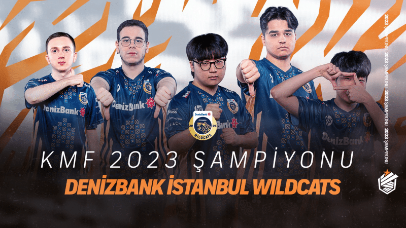 SK Gaming Prime vs Istanbul Wildcats The lineup of Istanbul Wildcats