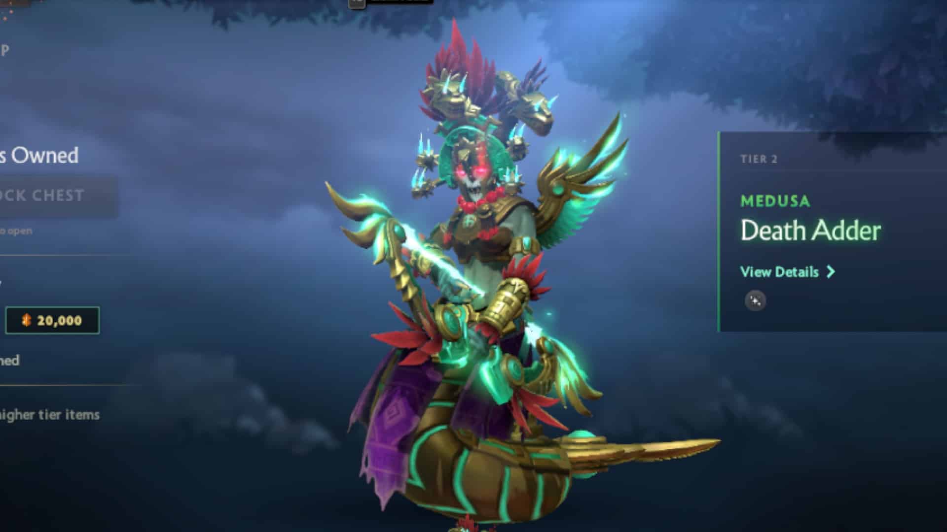 Medusa fights multiple enemy units in the Death Adder set