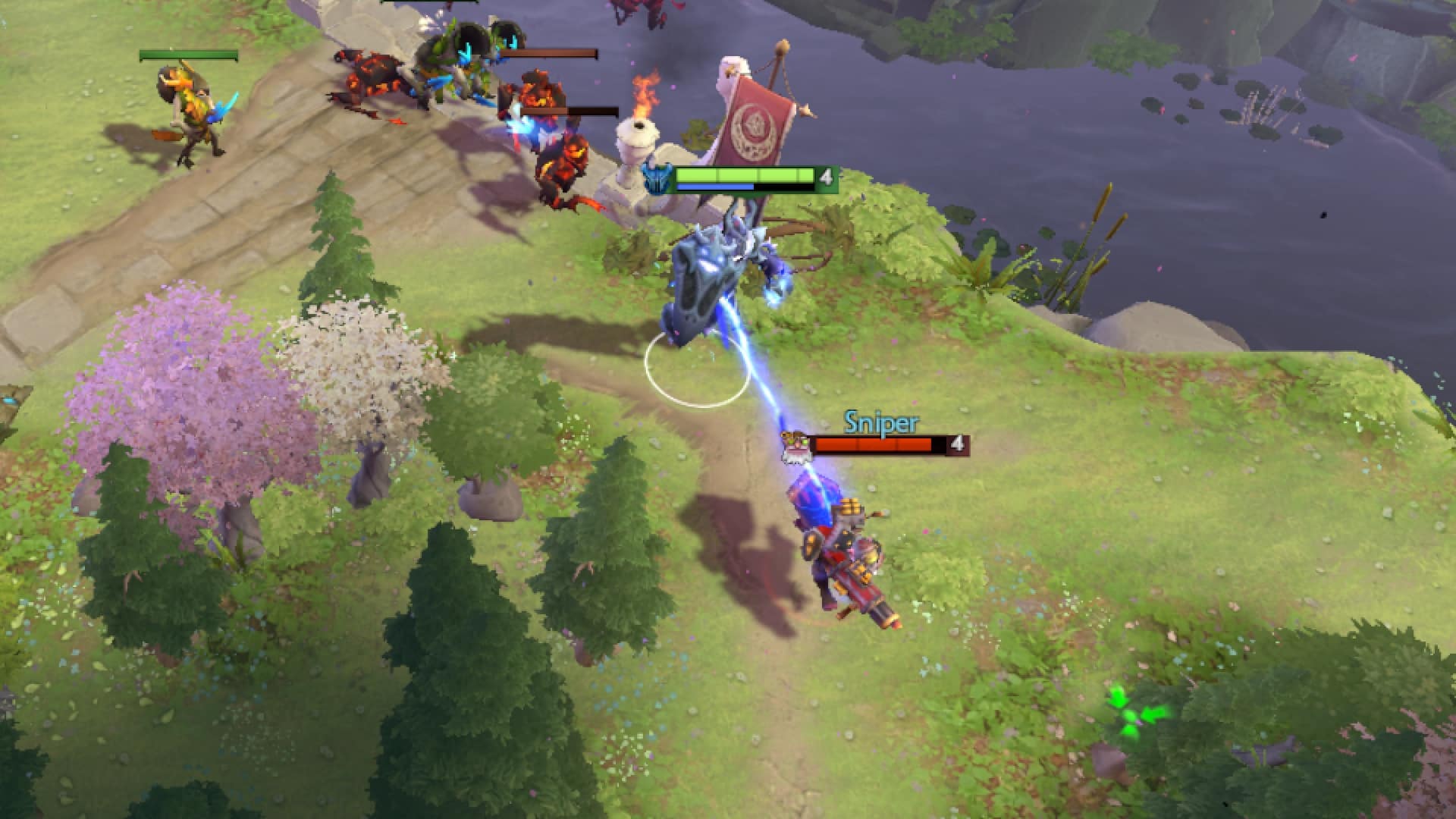 Razor steals attack damage from Sniper