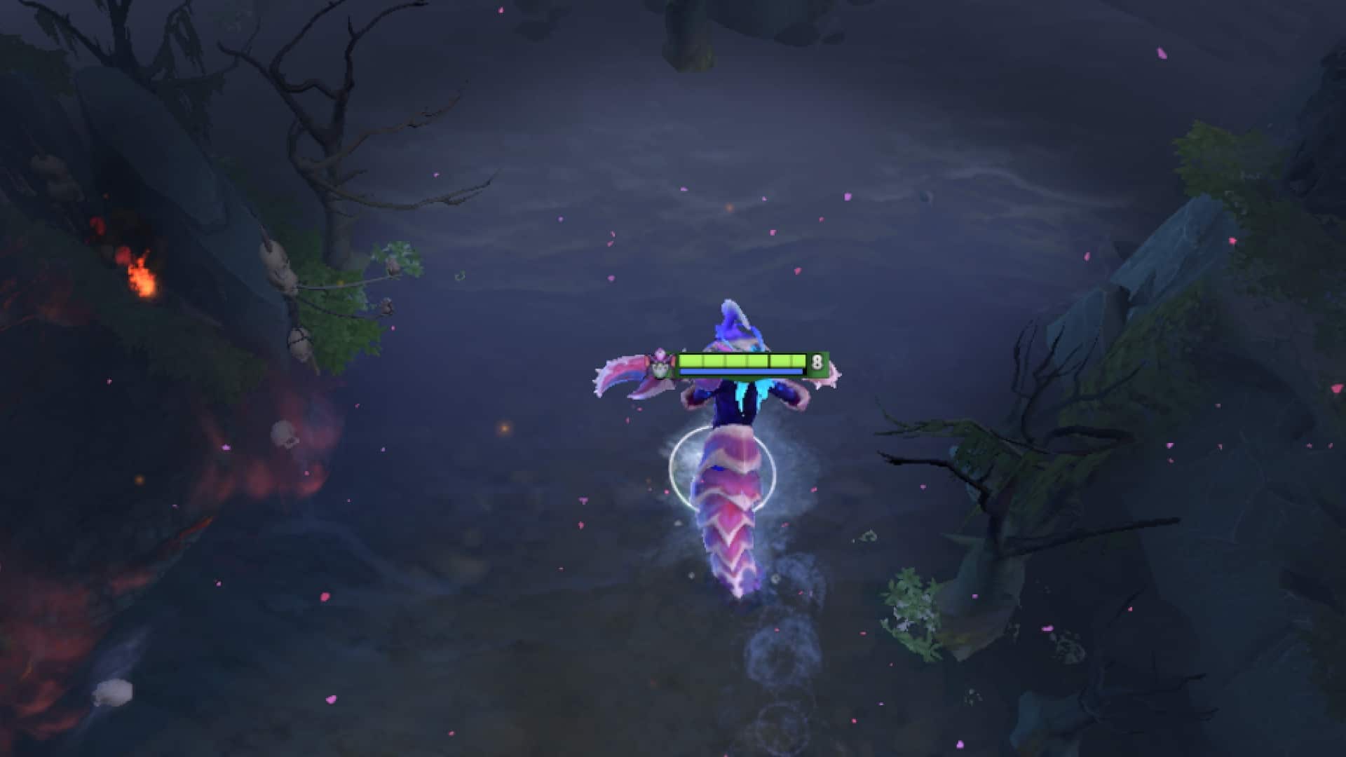 Slardar uses Guardian Sprint to chase his opponents