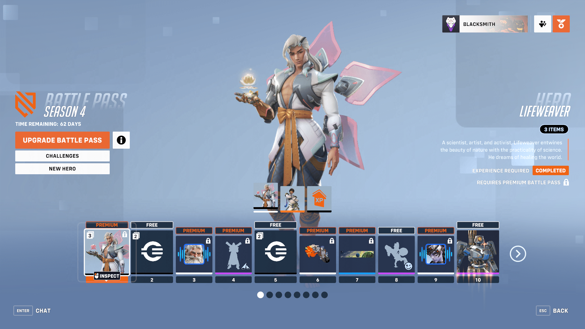 Overwatch 2 Season 4 Battle Pass Credit: Blizzard Entertainment