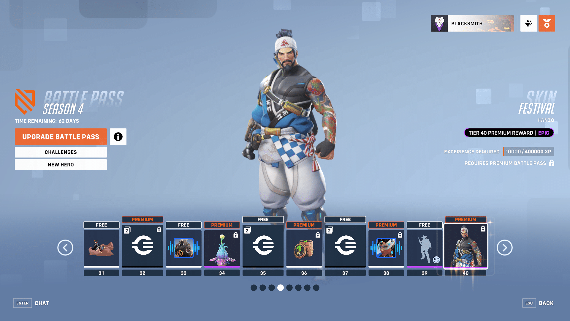 Overwatch 2 Season 4 Battle Pass Credit: Blizzard Entertainment