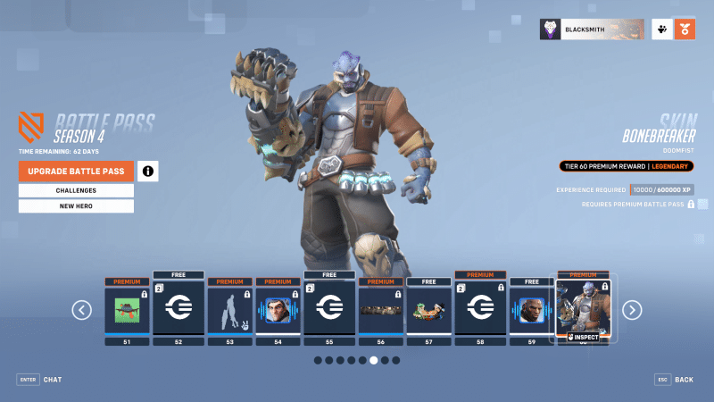 Overwatch 2 Season 4 Battle Pass Credit: Blizzard Entertainment