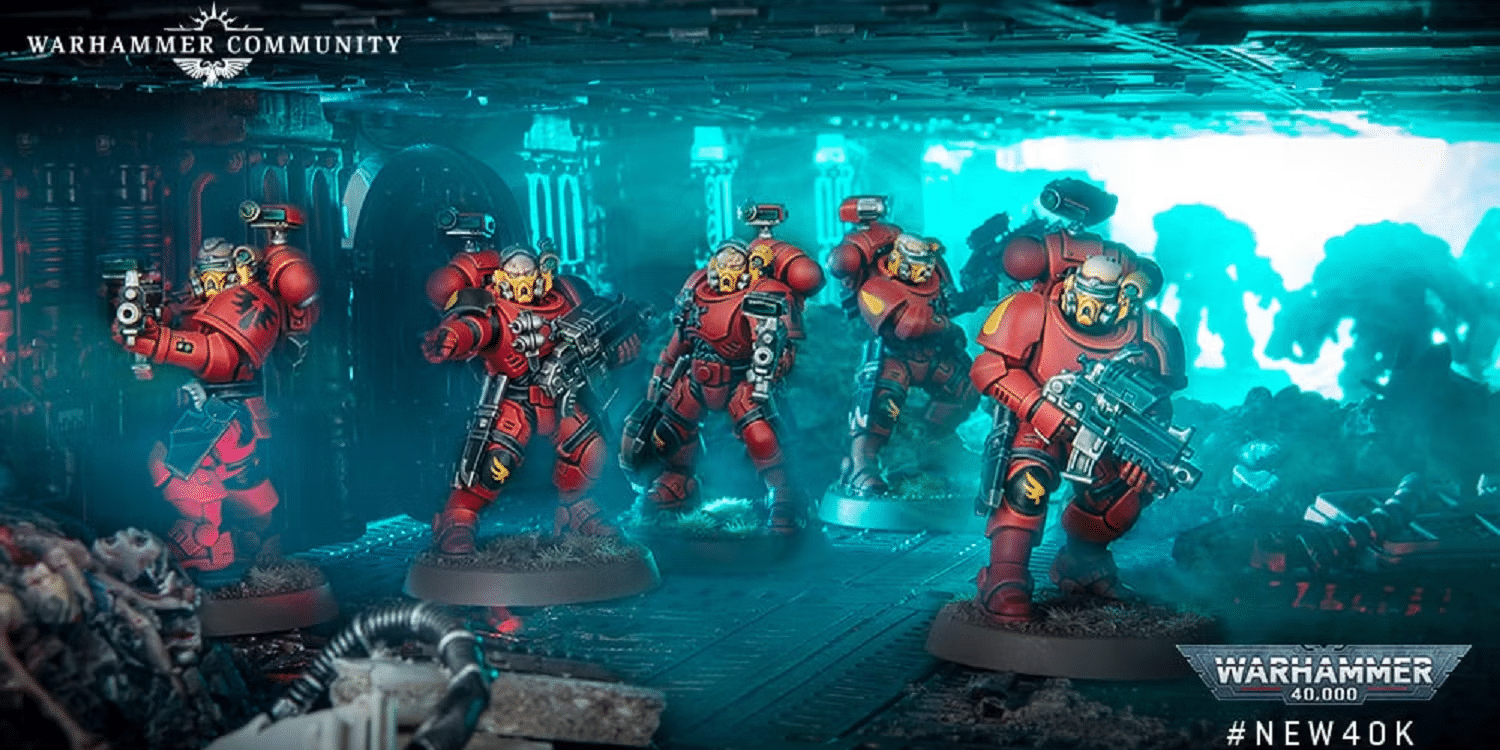 Warhammer 40000 10th Edition Cover Blood Angels