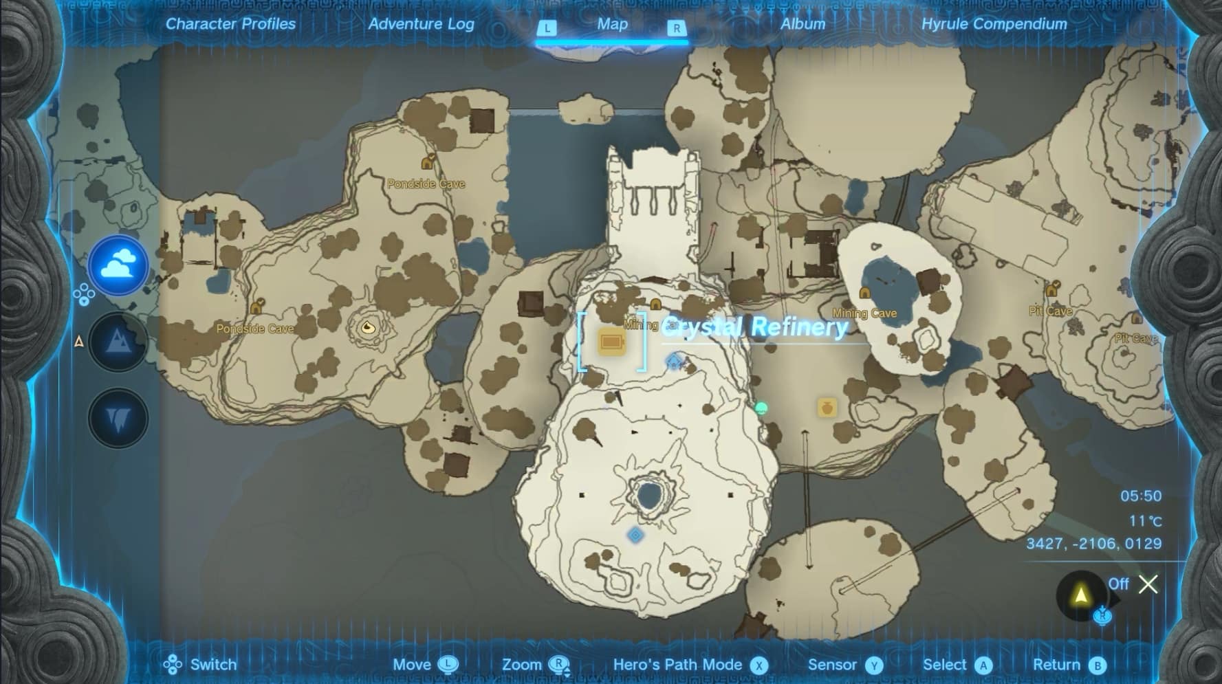 zelda tears of the kingdom battery