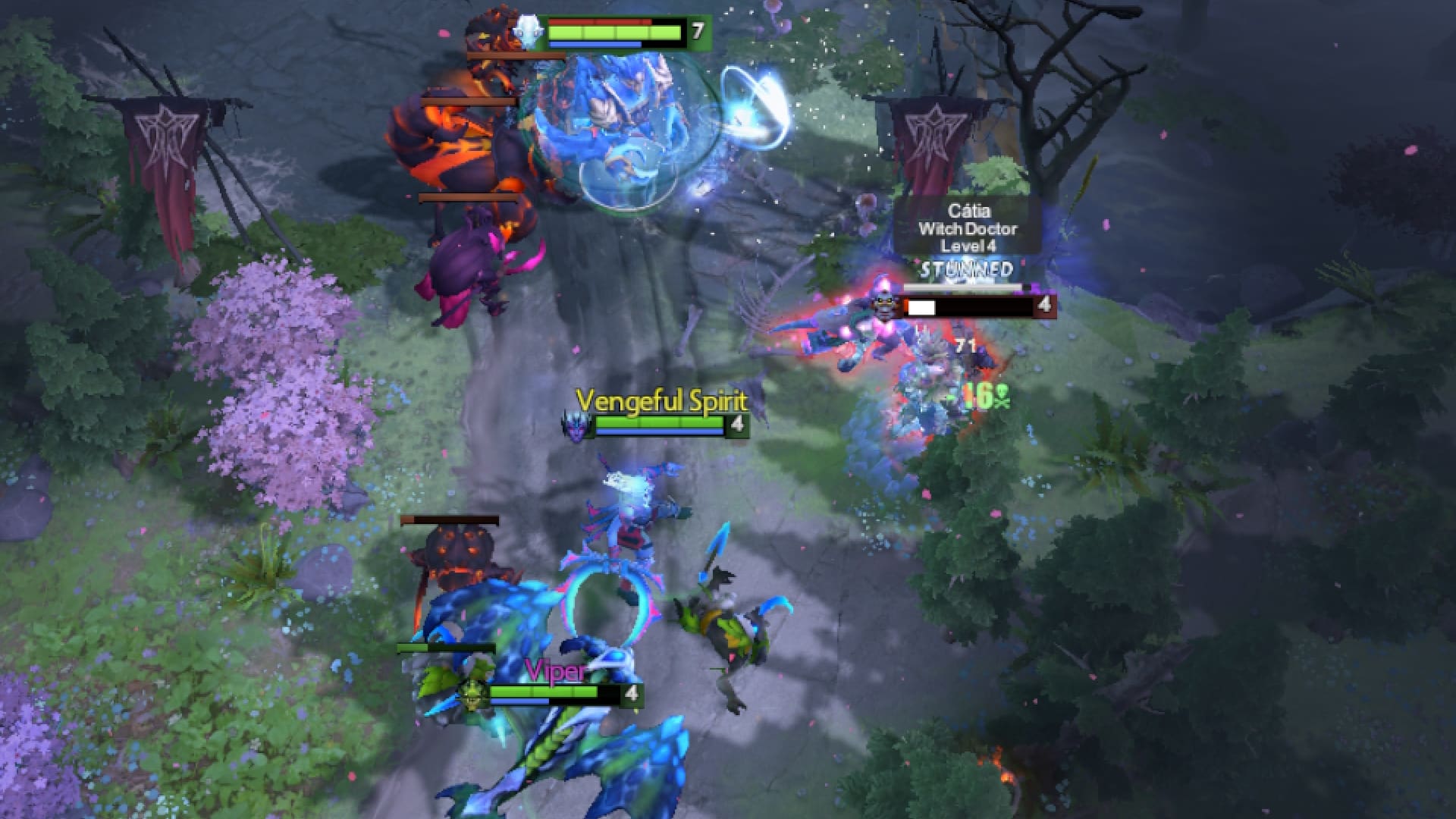 Ancient Apparition uses Pavise in battle