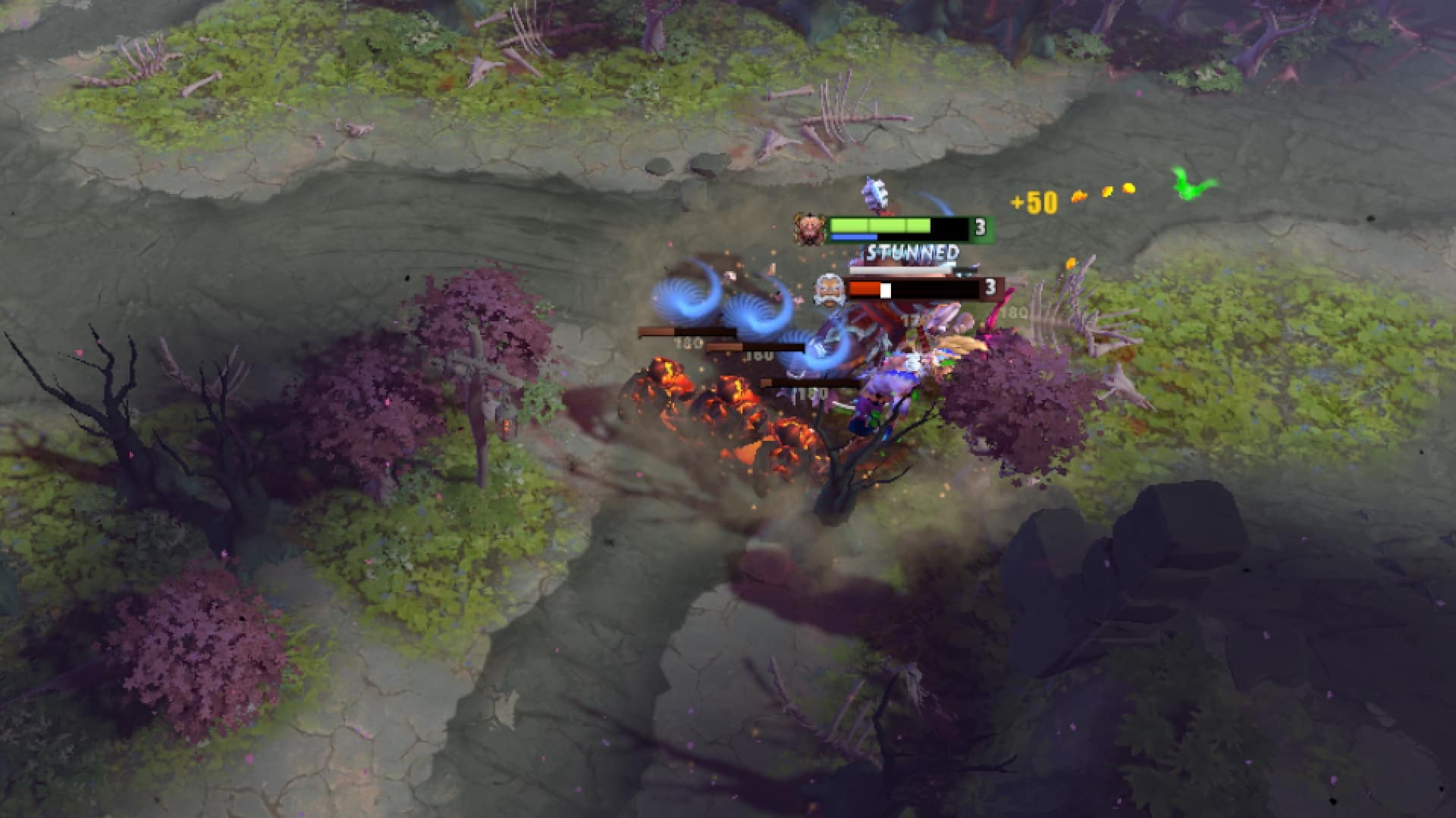 Centaur Warrunner stuns Zeus using Hoof Stomp