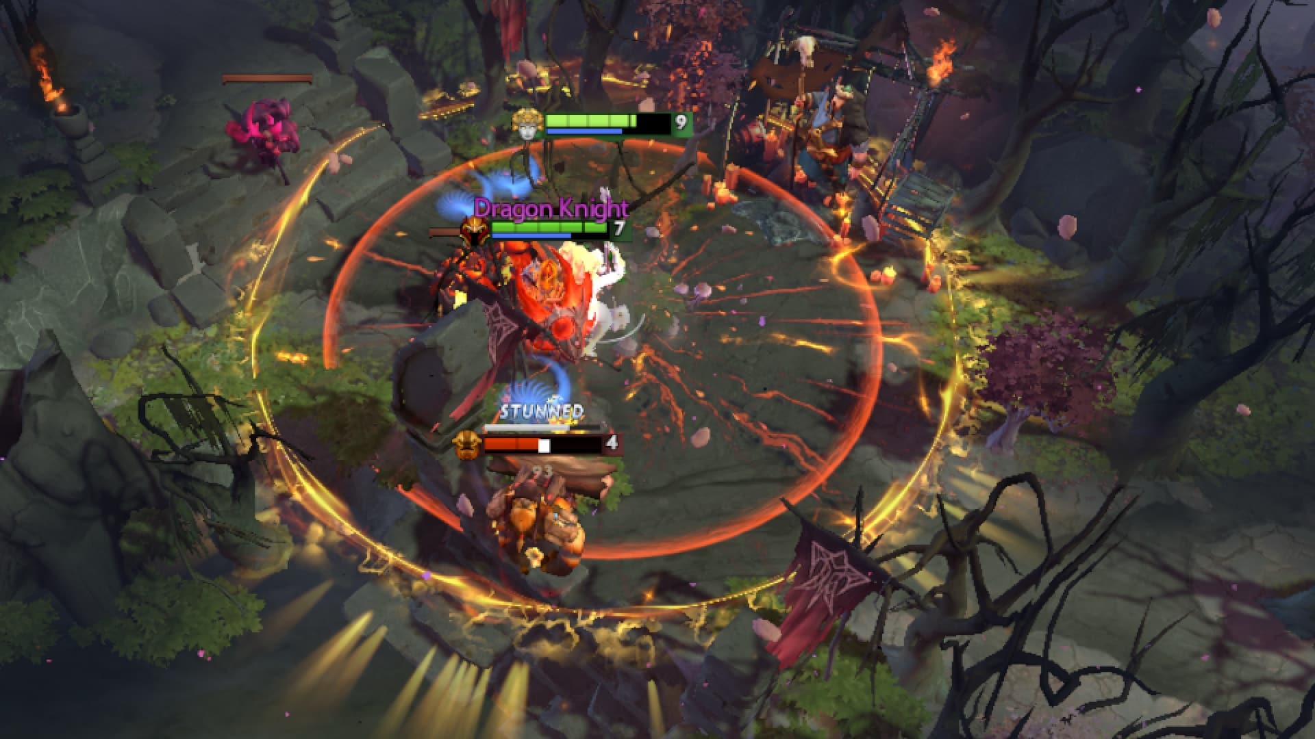 Dawnbreaker uses Solar Guardian to stun her enemies