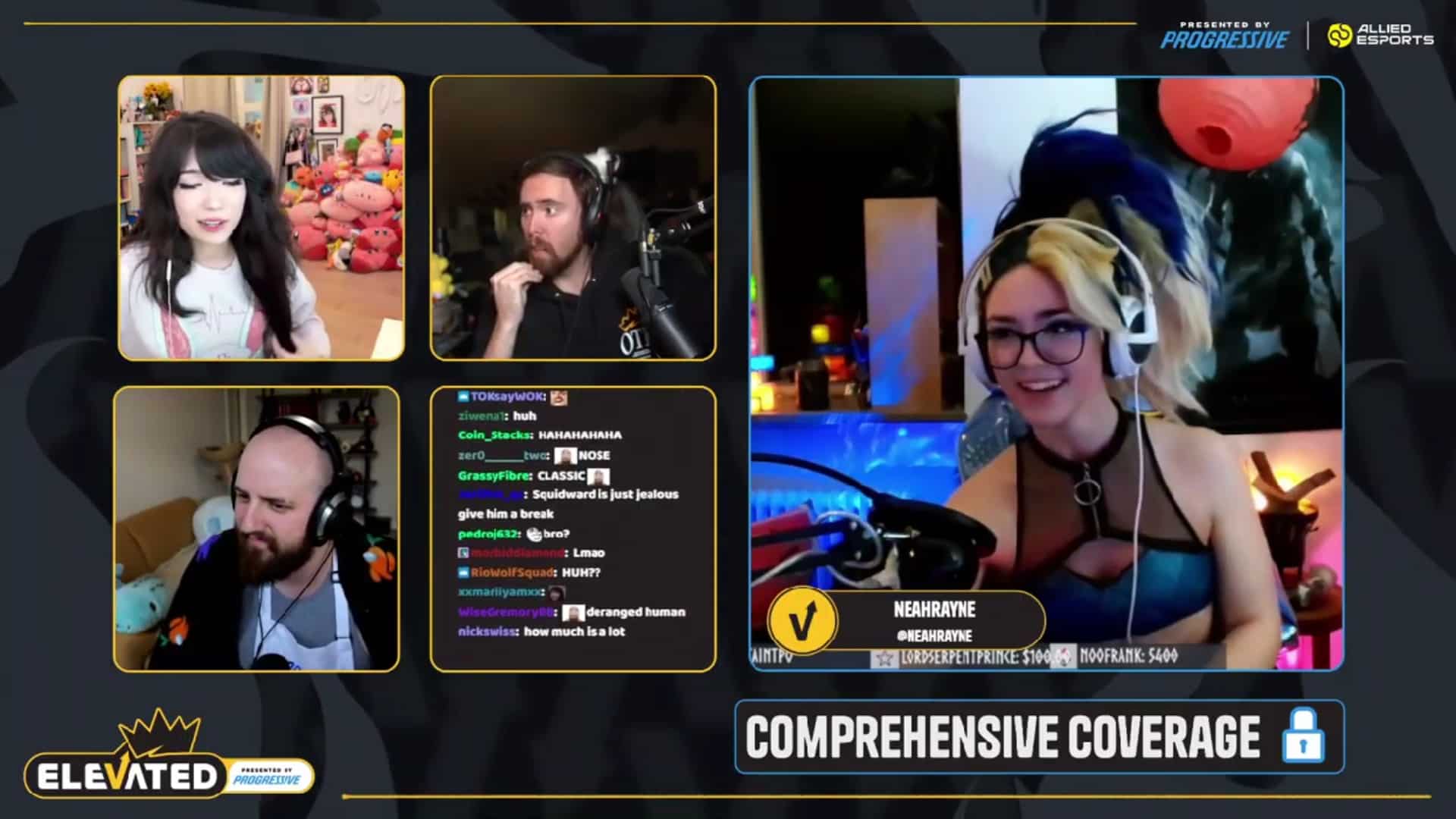 In the preliminary rounds, Hosts will judge streamers and decide if they can move on to the next round.