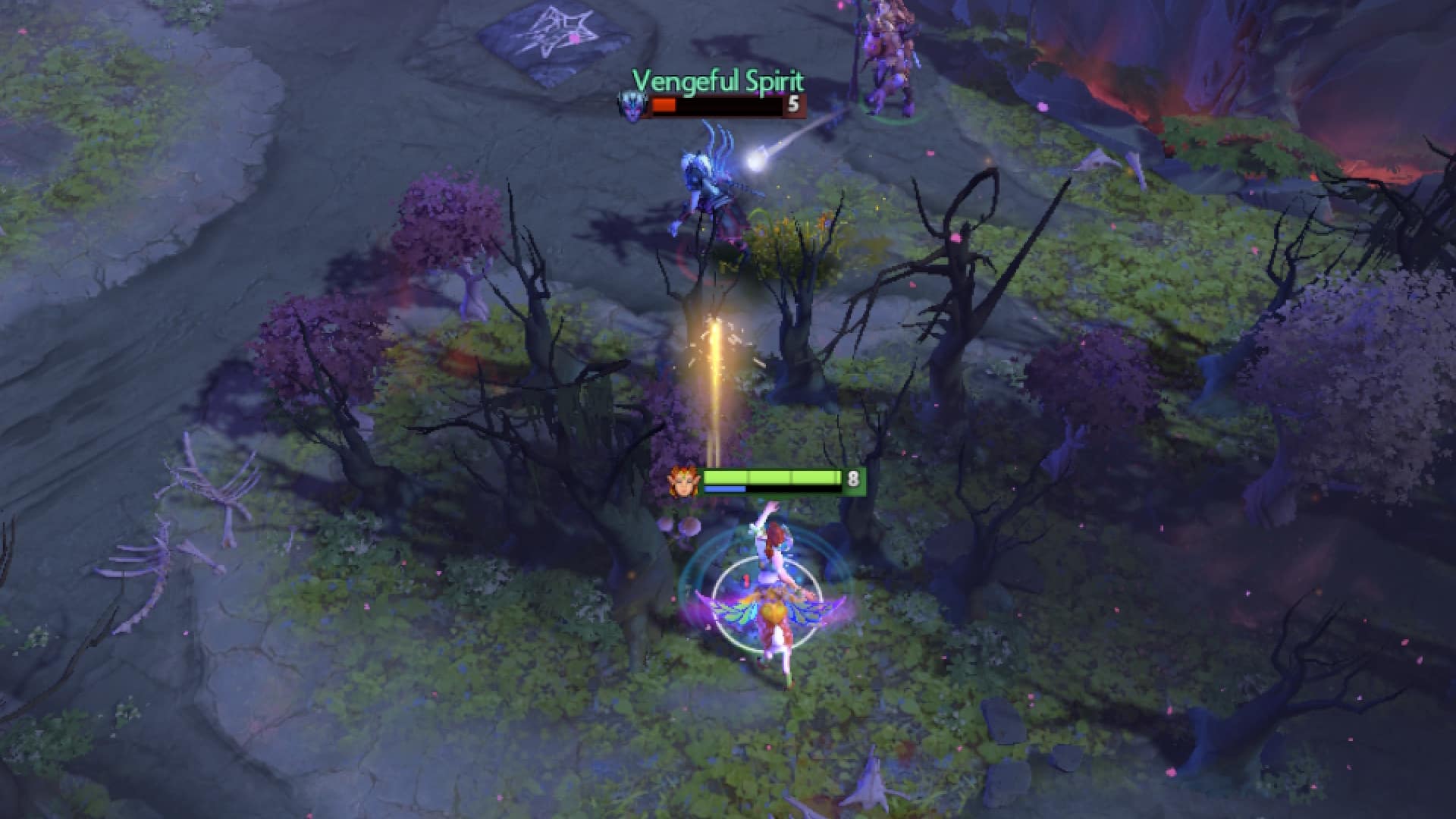 Enchantress hits enemies with increased attack speed