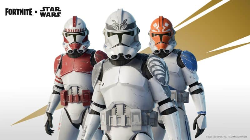 Fortnite V24.30 - Find the Force - Trooper Variants