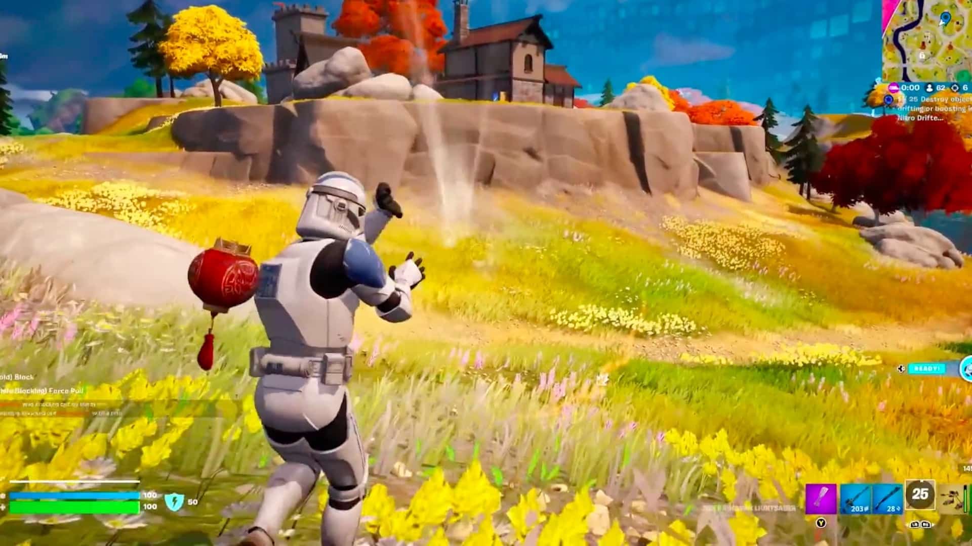 Fortnite Force Powers and Lightsabers