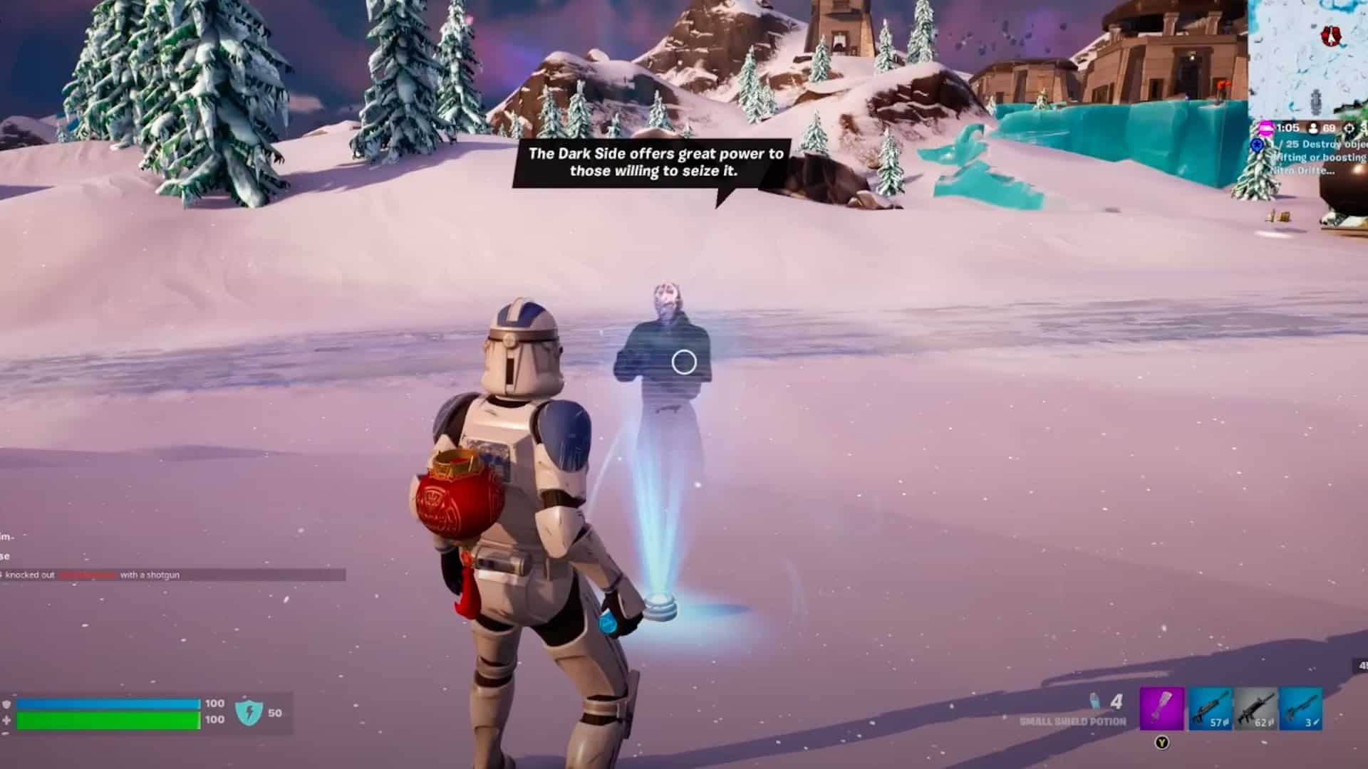 Fortnite Force Powers and Lightsabers