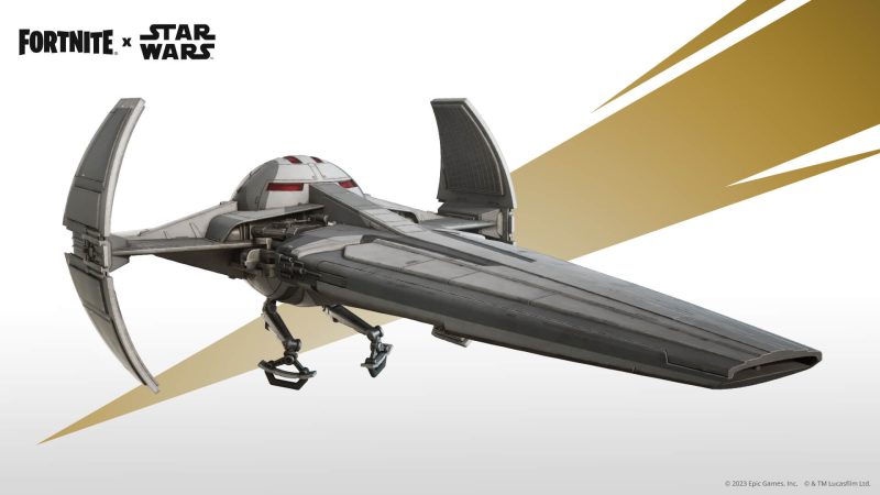 Fortnite V24.30 - Find the Force - Sith Infiltrator Glider