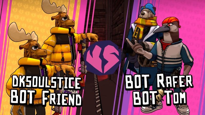 There is almost no reason to play bot matches in Friends vs Friends. 