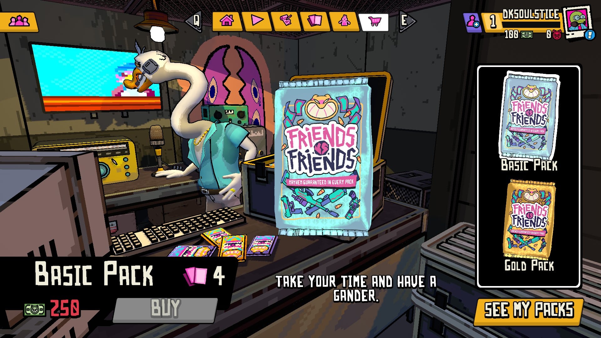 To really have fun in Friends vs Friends, you need a good deck.