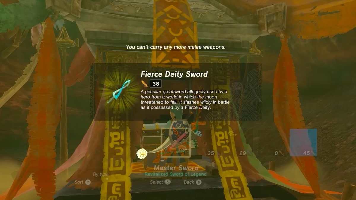 How to Get the Fierce Deity Set in TOTK