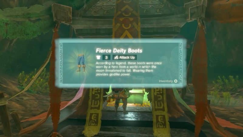 How to Get the Fierce Deity Set in TOTK