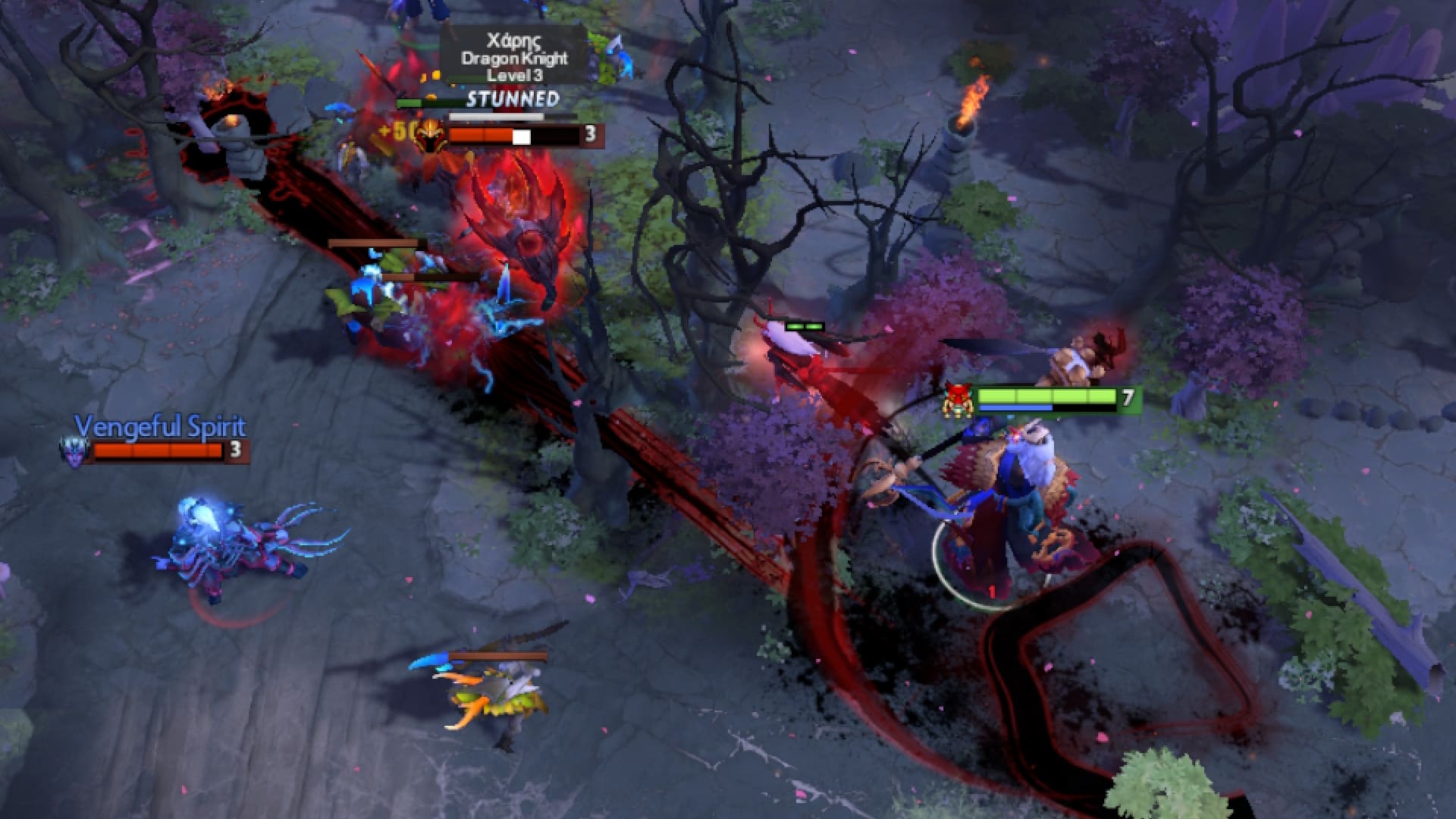 Grimstroke launches a Phantom at Axe