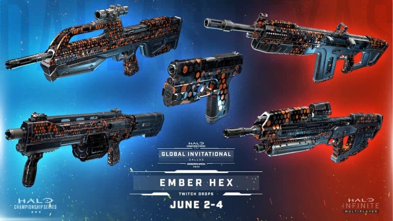 Tune in to HCSDallas23 and get five free weapon coatings!