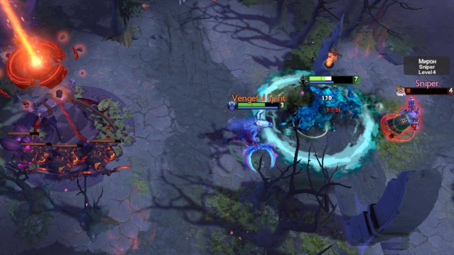 Abaddon gets a kill with his ally