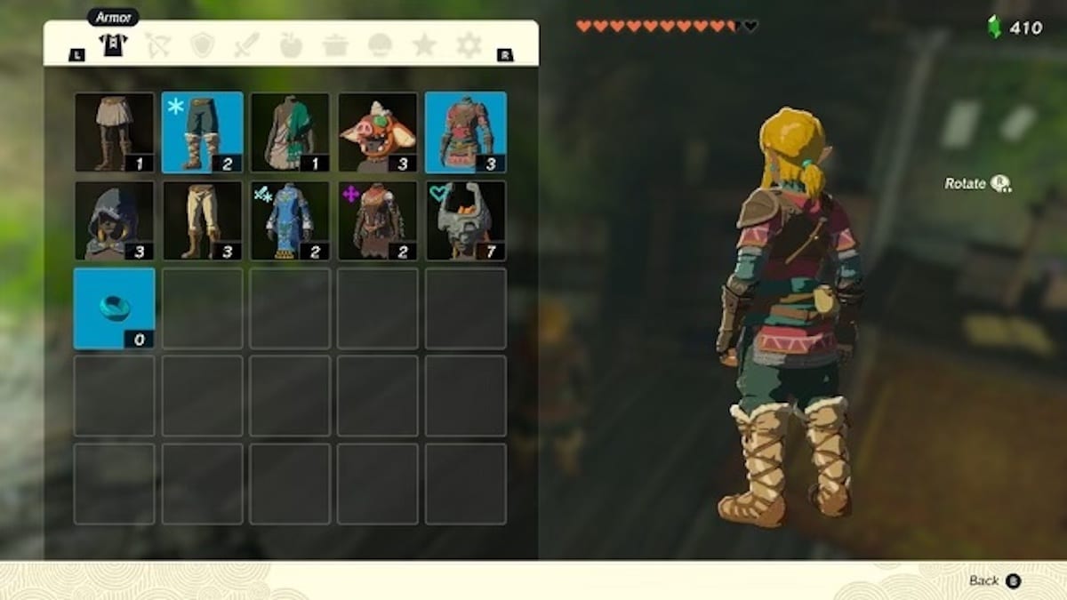 How to Change Link’s Hair in Tear of the Kingdom
