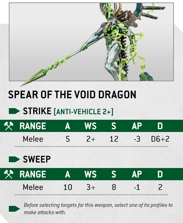 Monoliths are looking great in the new Edition Melee weapon of the Shard of the Void Dragon