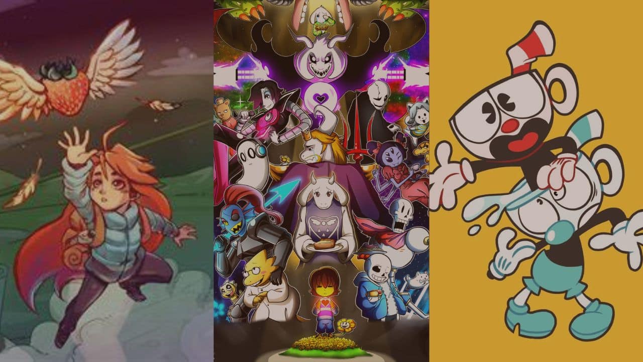 celeste undertale cuphead