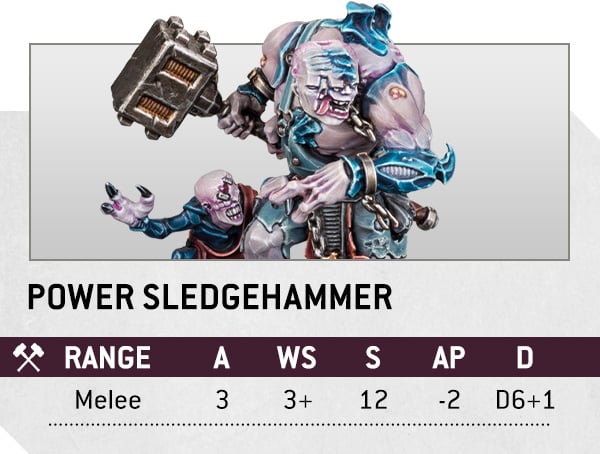 Warhammer 40k Genestealer Cults Faction Focus Power Sledgehammer parameters