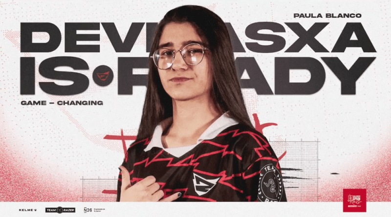 Game Changers player Paula "devilasxa" Martíne