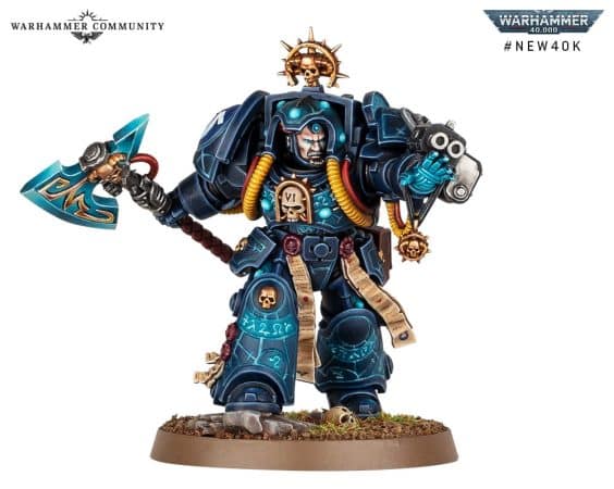 Warhammer 40k Leviathan Starter Box Librarian in Terminator Armour