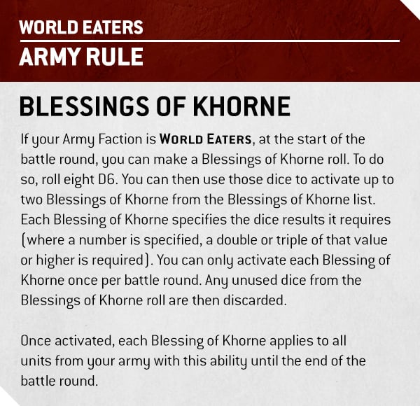 Warhammer 40k World Eaters Faction Focus The blessings of Khorne