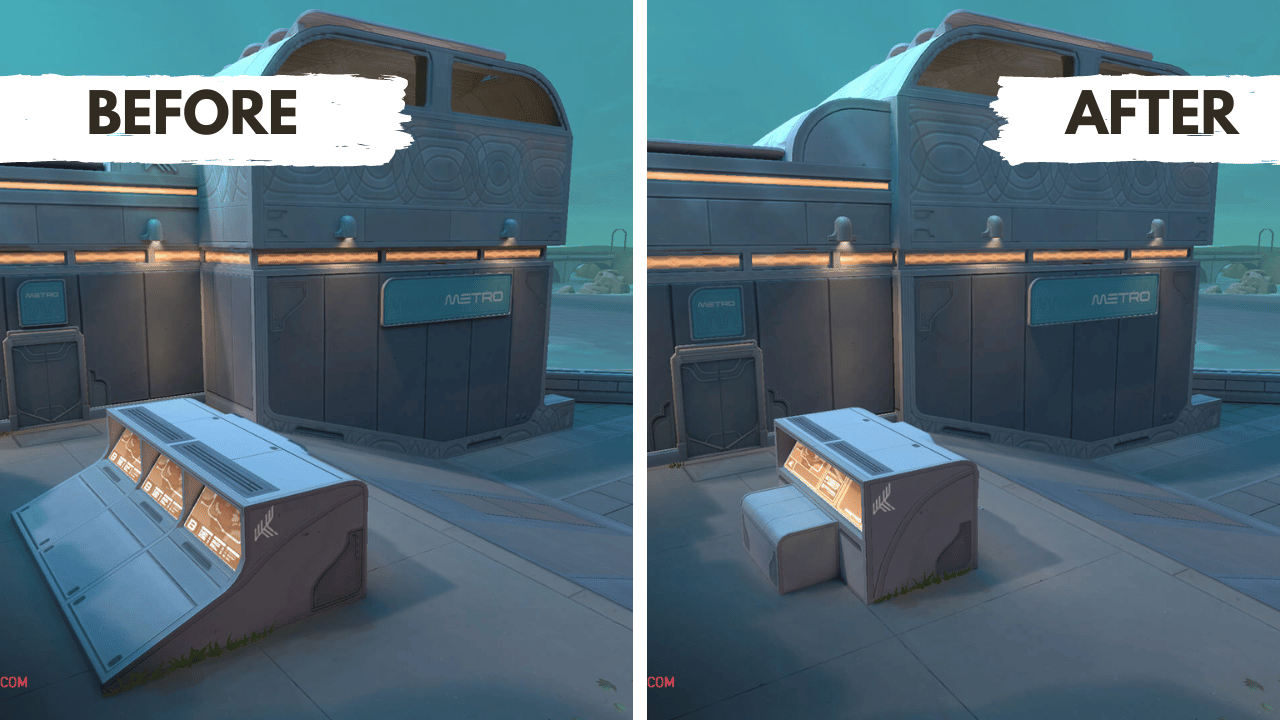 Valorant Patch 6.11 - Pearl B Upper Ramp