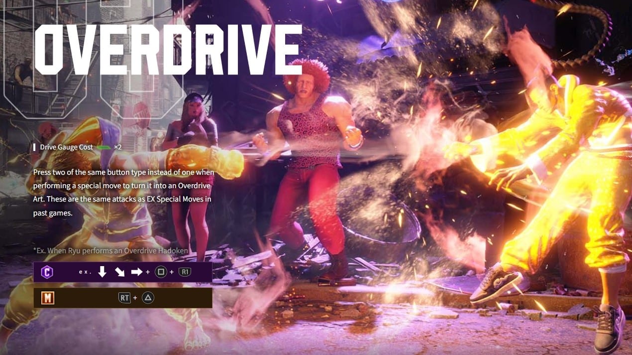 Overdrive Street Fighter 6