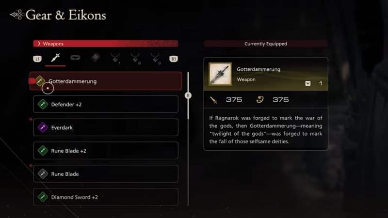 Final Fantasy 16 Gotterdammerung