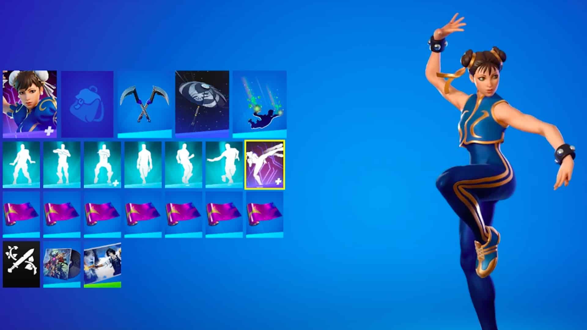 Chun Li Fortnite Skin